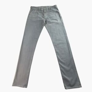 AG Adriano Goldschmied Tellis Modern Slim Jeans Soft Aged Denim Gray Mens 32X33